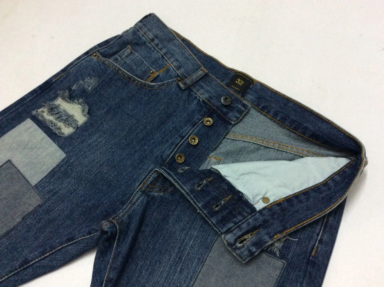 10 Deep Lazarus Slim Denim Jean Lazarus Wash Style # (51TD2022)