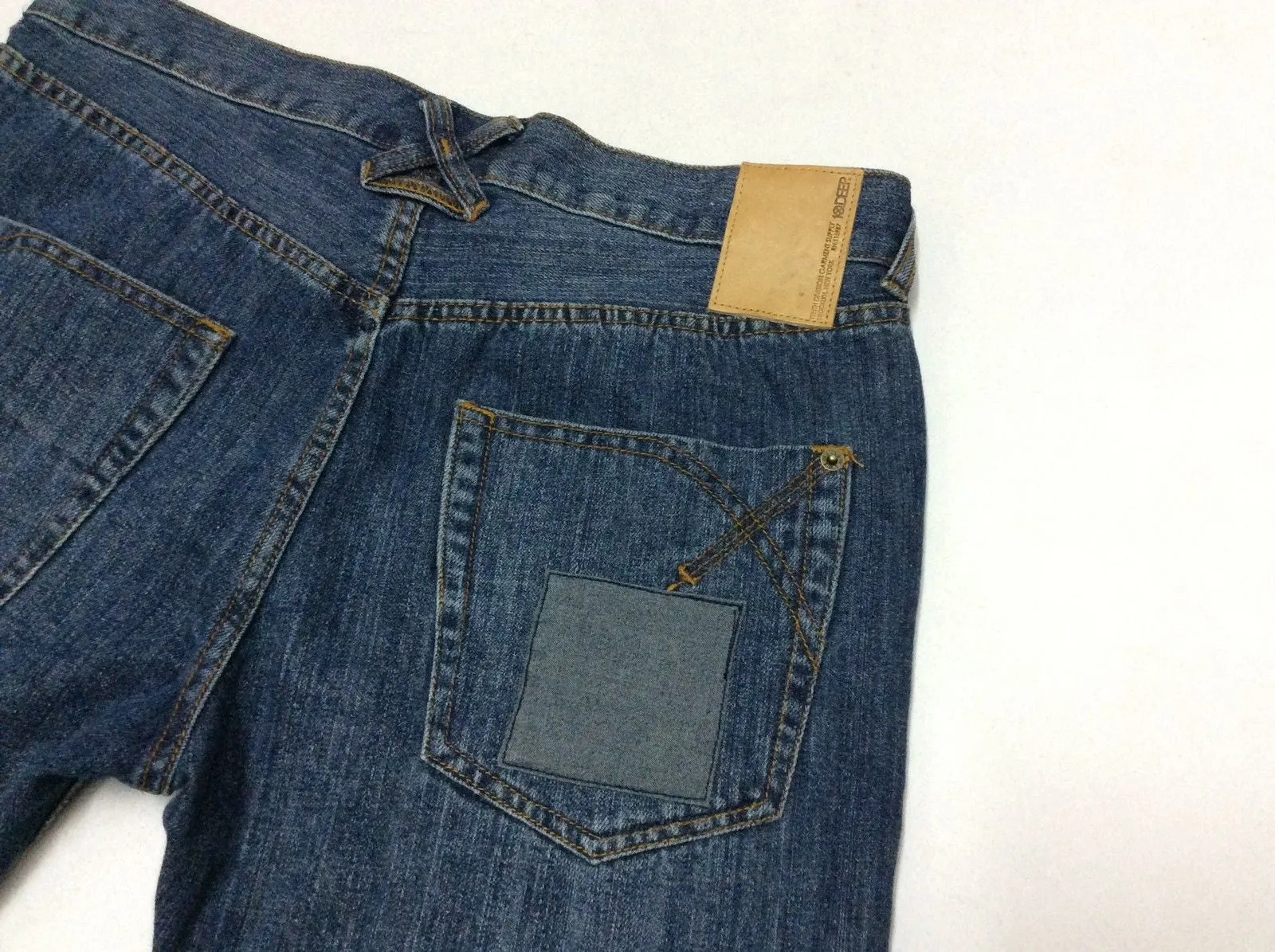 10 Deep Lazarus Slim Denim Jean Lazarus Wash Style # (51TD2022)