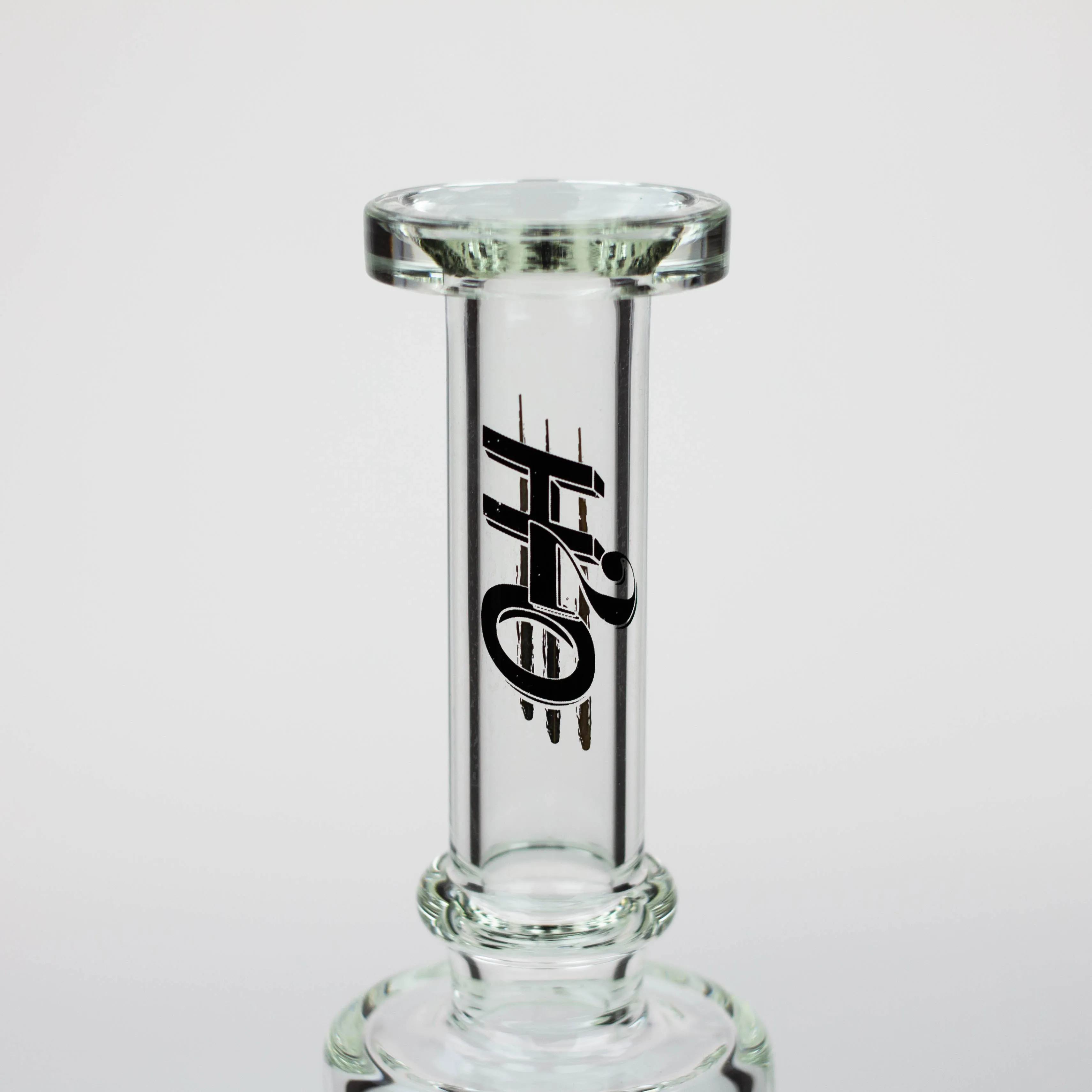 15" H2O Cyclon Diffuser Glass Water Recycler Bong