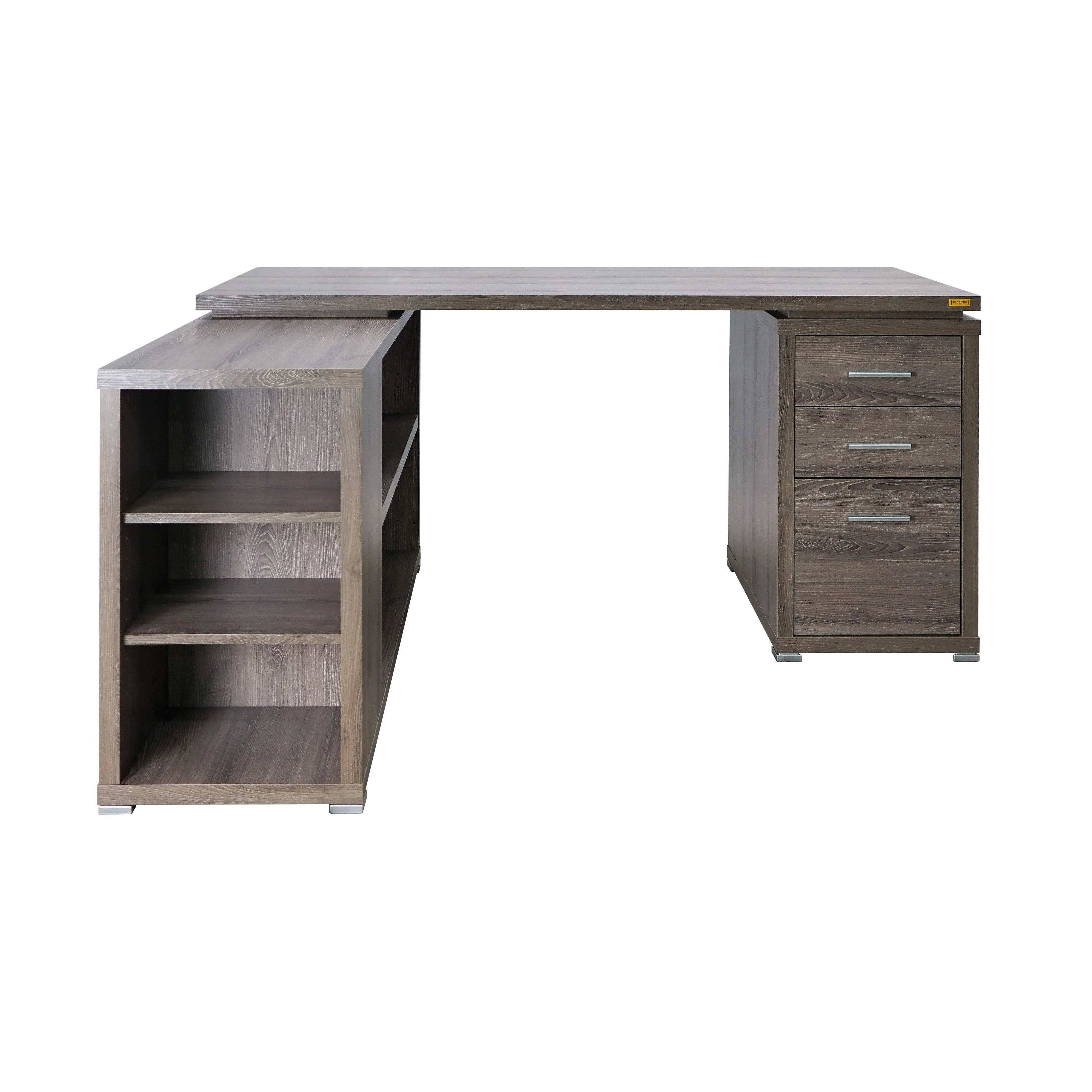 36221DWE 60" Office Desk in Dark Taupe