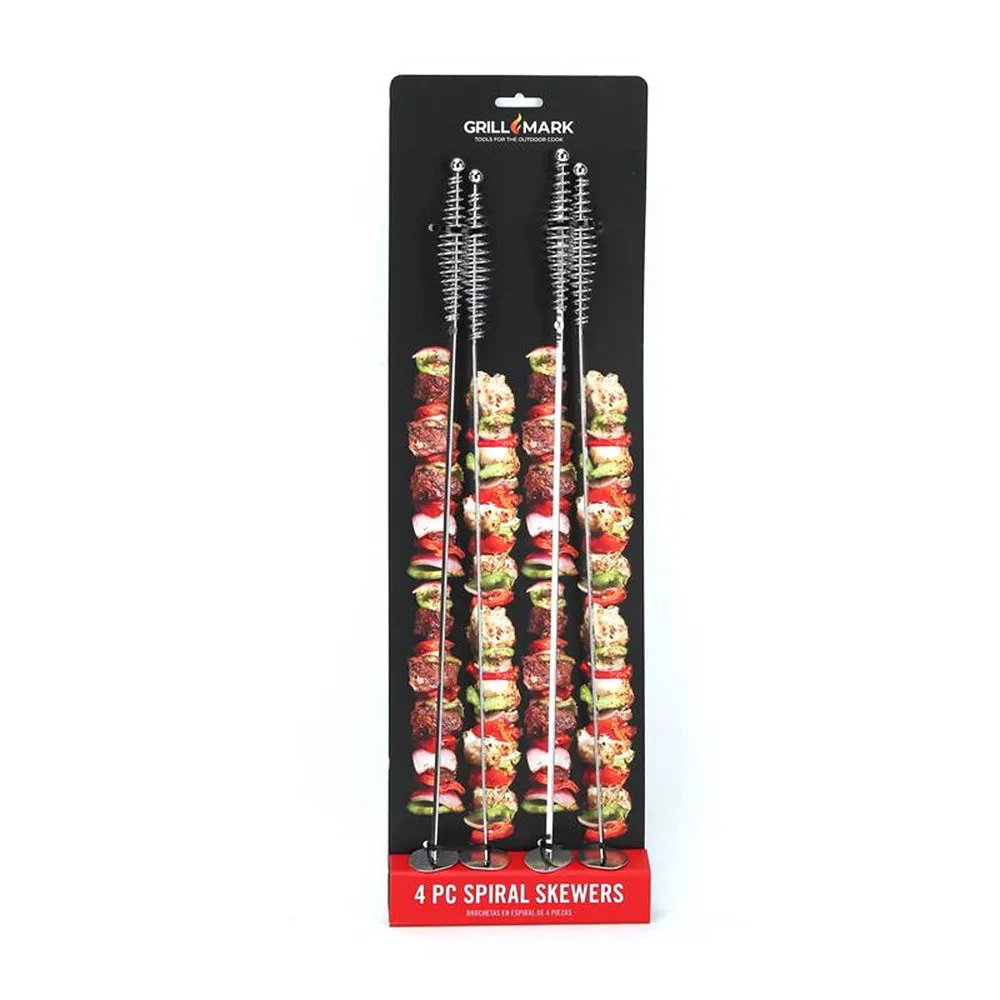 4-Piece Spiral Skewers 40331