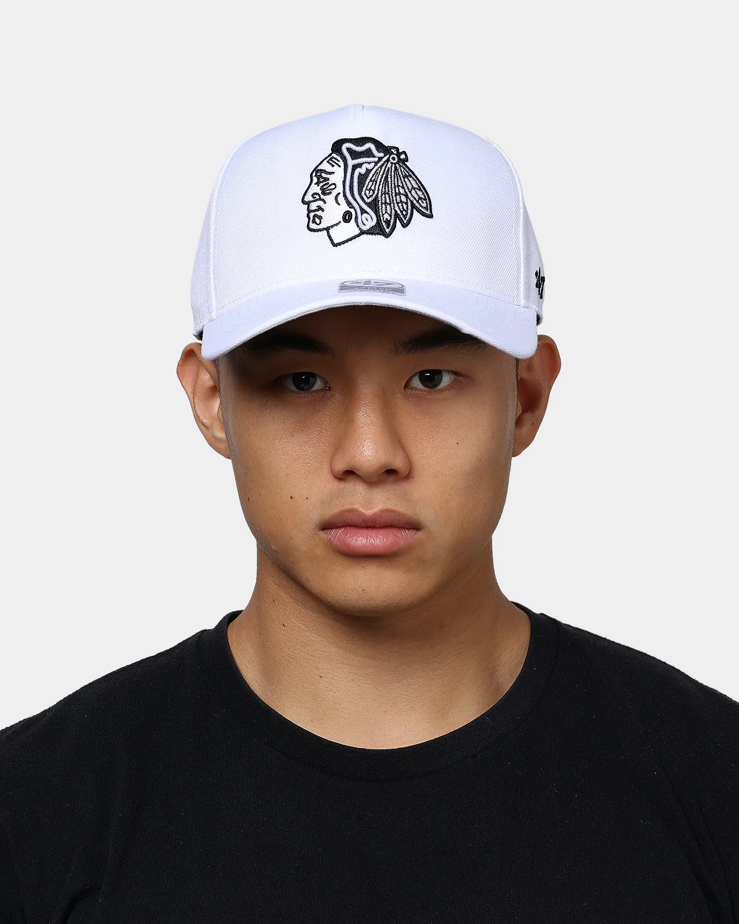 47 Brand Chicago Blackhawks MVP DT Snapback White/Black