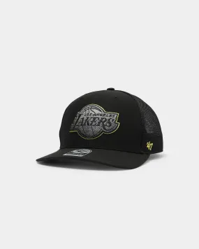 47 Brand Los Angeles Lakers Volcanic MVP DP Snapback Black