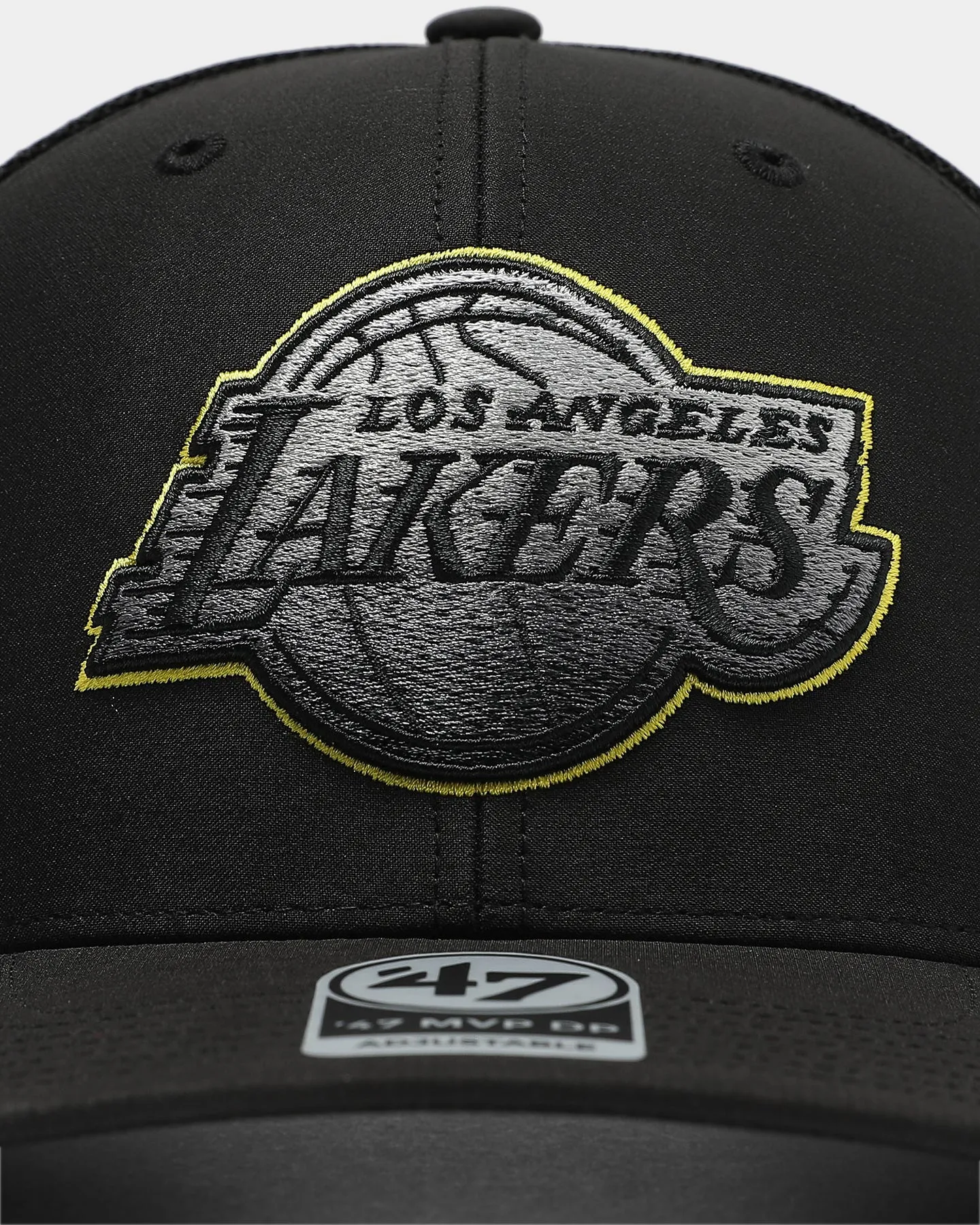47 Brand Los Angeles Lakers Volcanic MVP DP Snapback Black