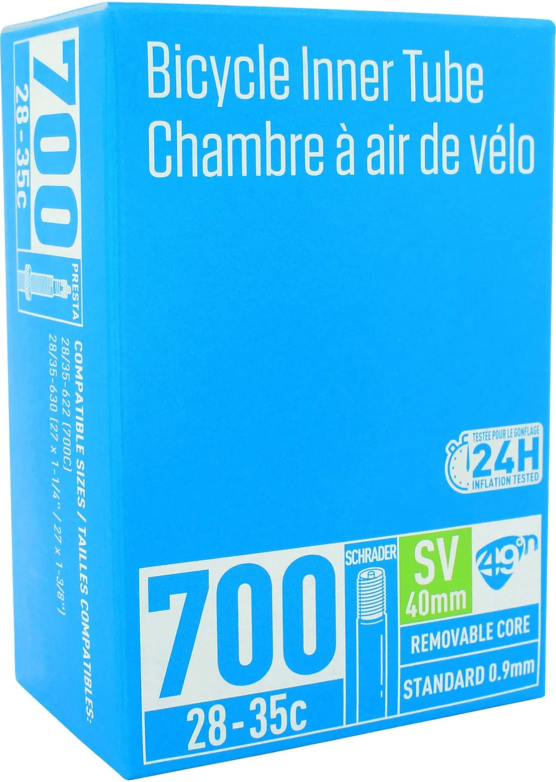 49N STD 700C x 28-35MM S/V40 Tube