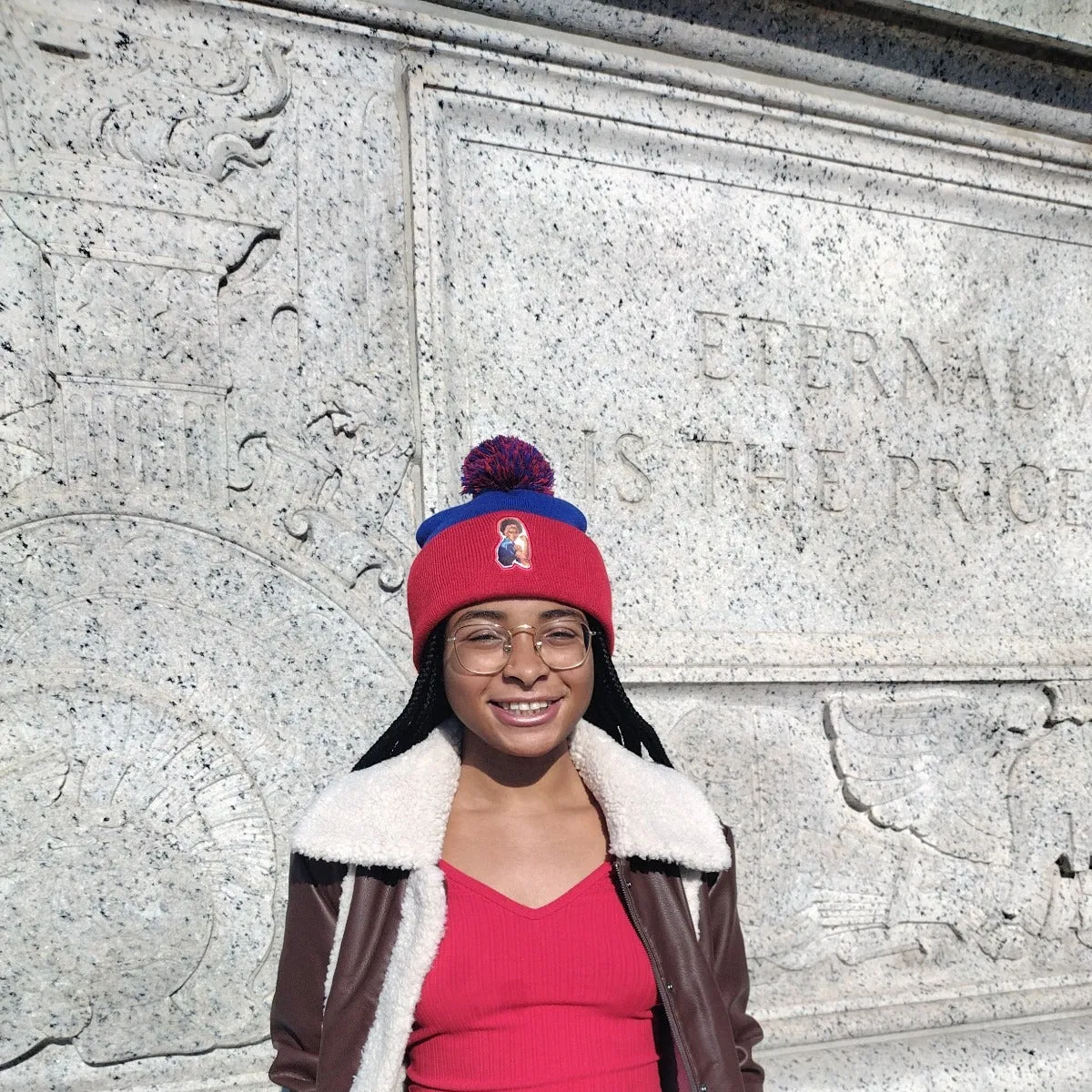 African American Rosie the Riveter Beanie