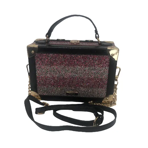 ALDO Metallic Box Bag | Pre Loved |