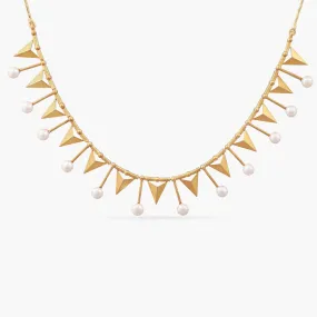 Amaira Pearl Silver Necklace