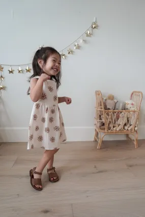 Arabella baby dress / sunflowers