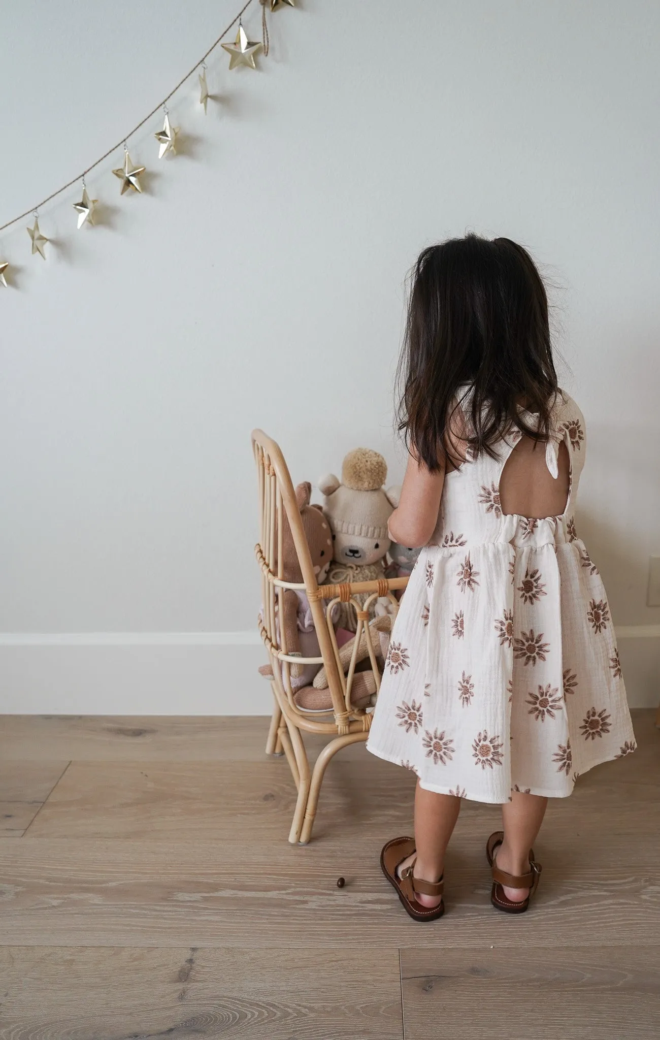 Arabella baby dress / sunflowers