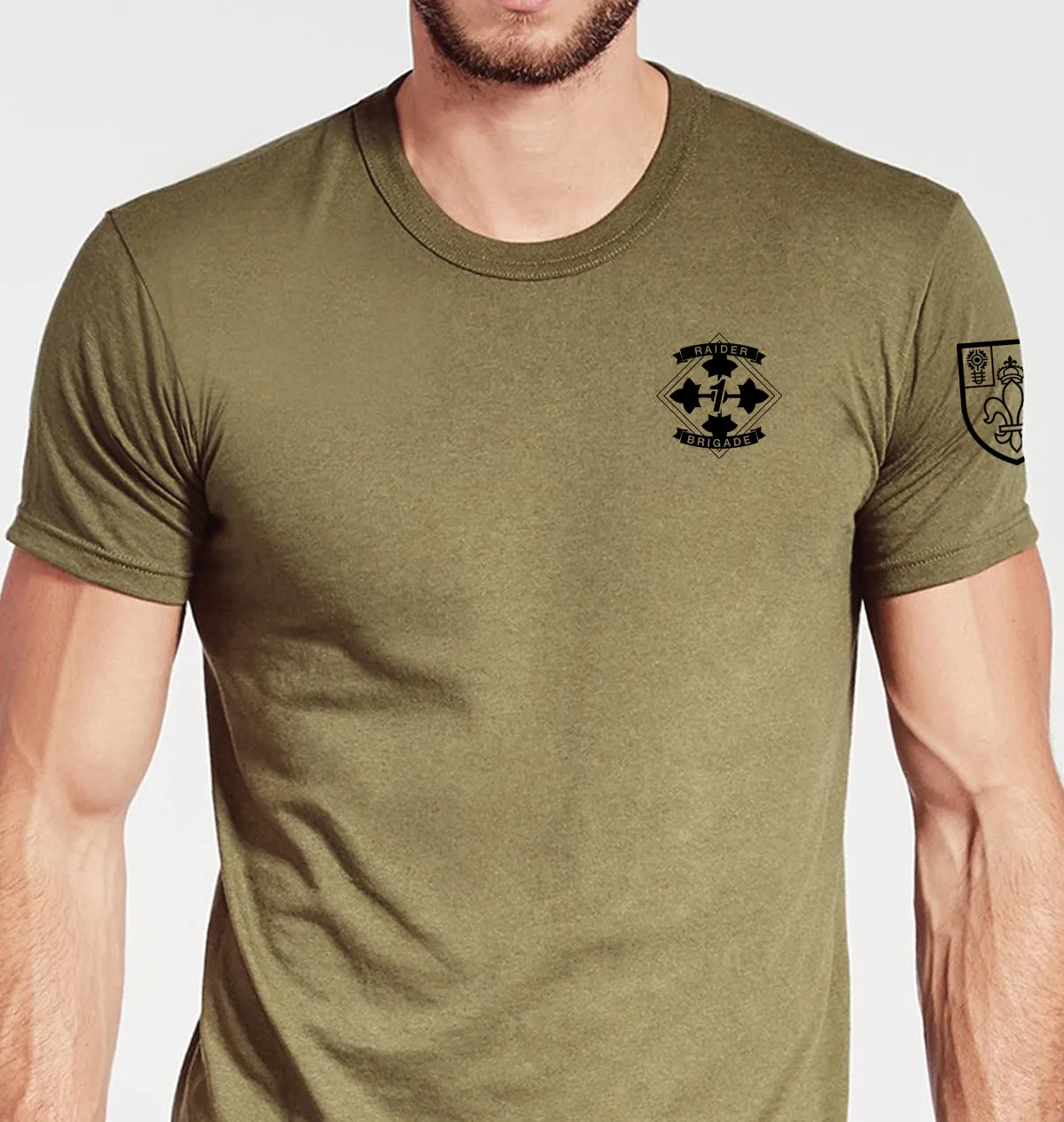 Assault Coyote Tan Unisex Shirt (Black Design). This shirt is NOT approved for PT