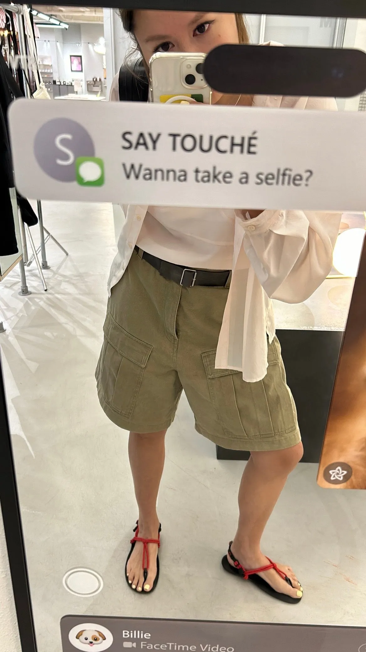BEIGE  OVERSIZED CARGO SHORTS 🌟BEST BUY🌟