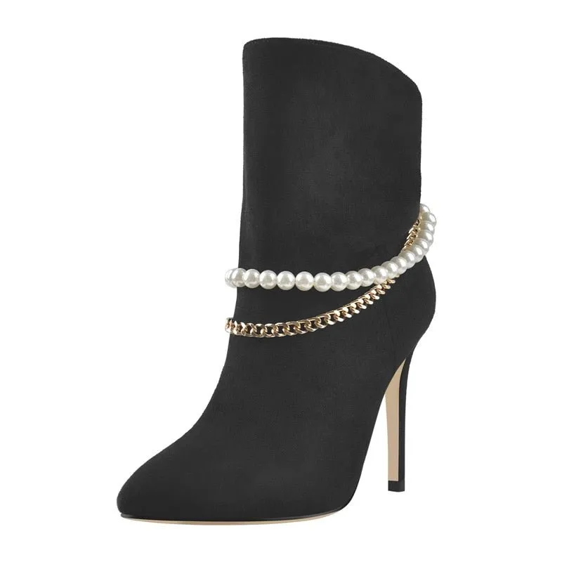 Boots Queen Pearlizza