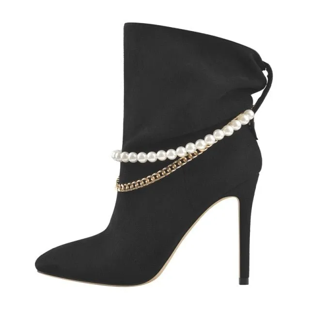 Boots Queen Pearlizza