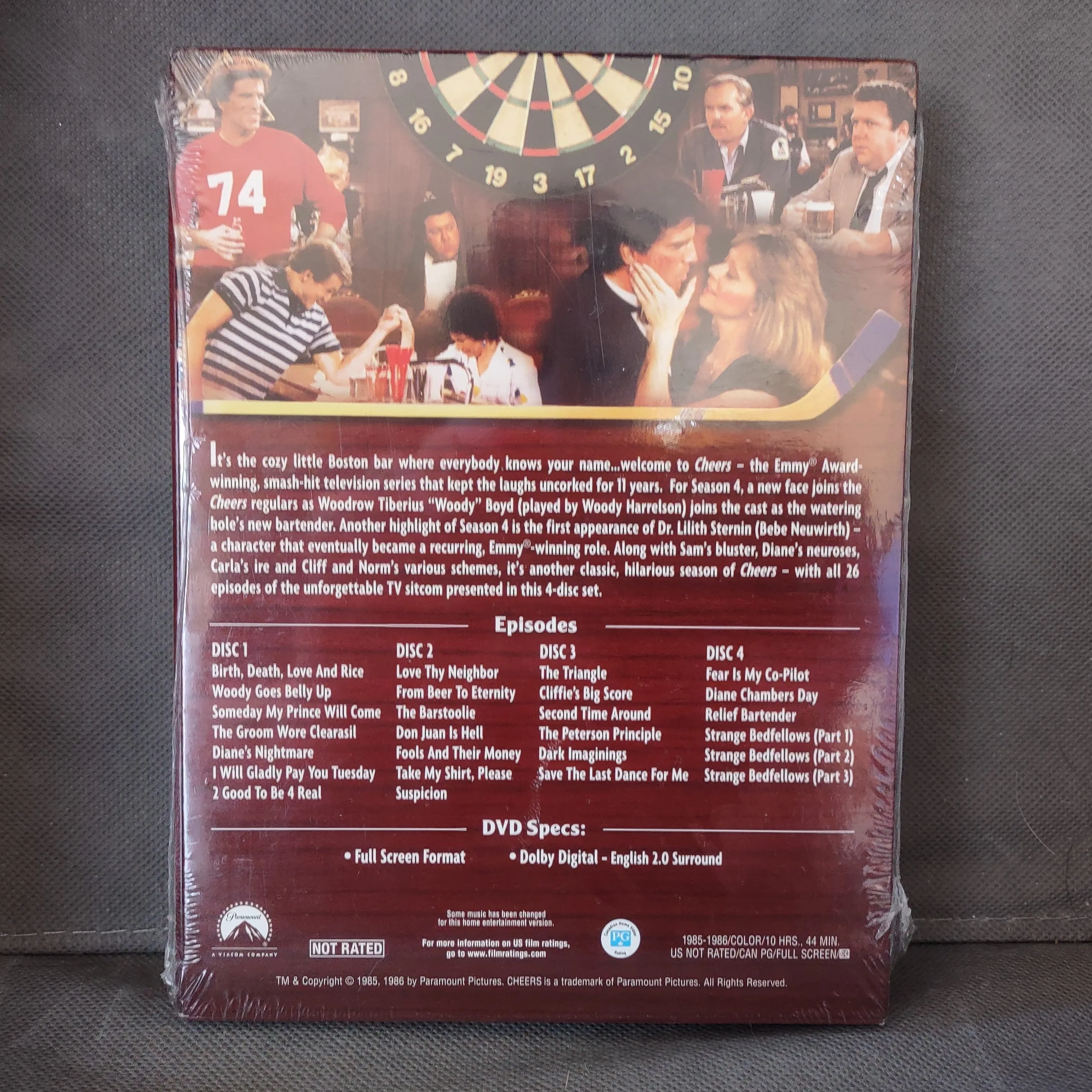 Cheers Complete Fourth Season DVD