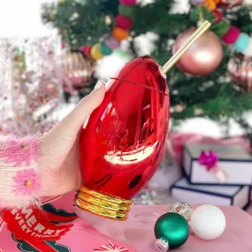 Christmas Light Bulb Drink Cup