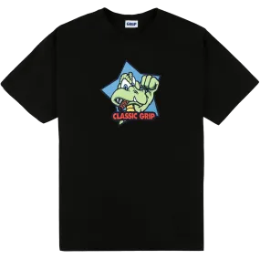 Classic Grip Cool Gator Tee Black