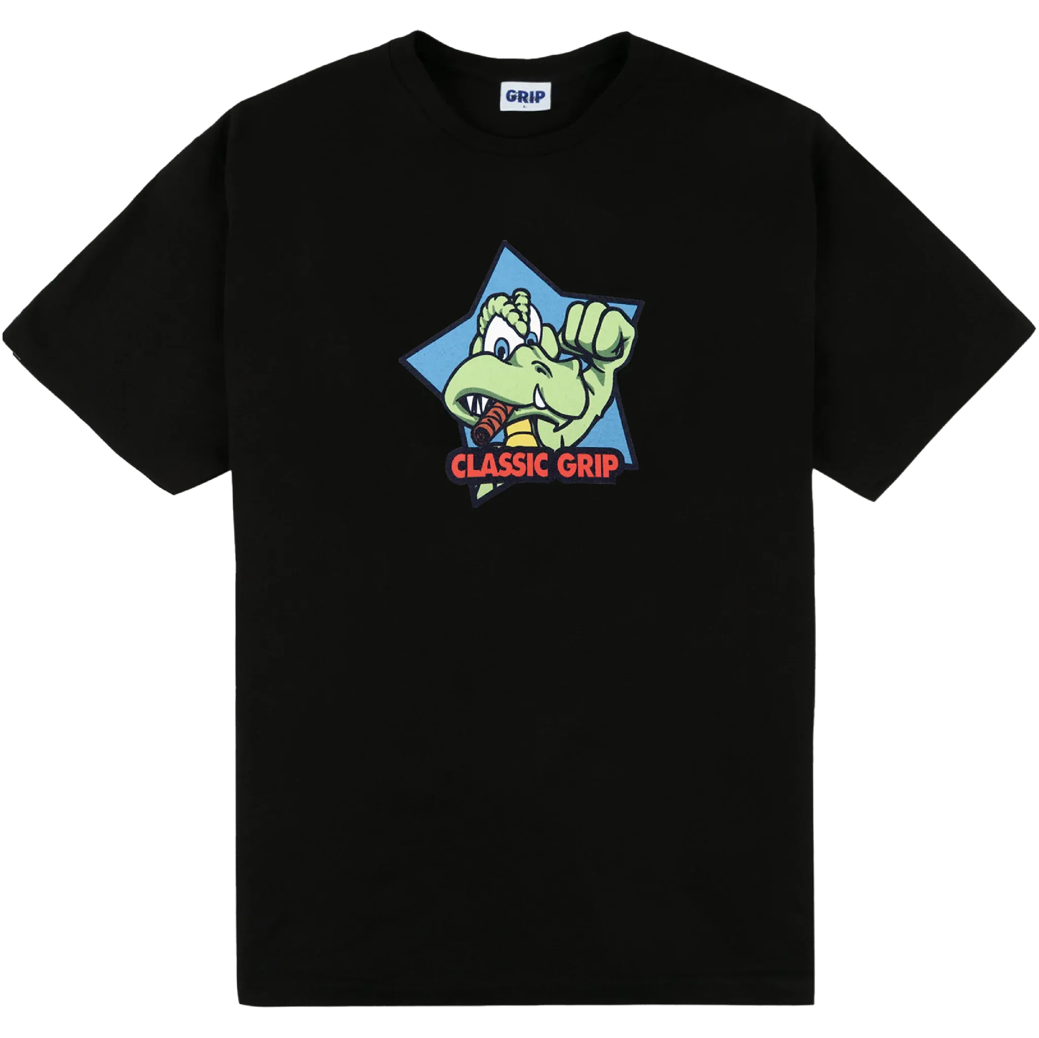 Classic Grip Cool Gator Tee Black