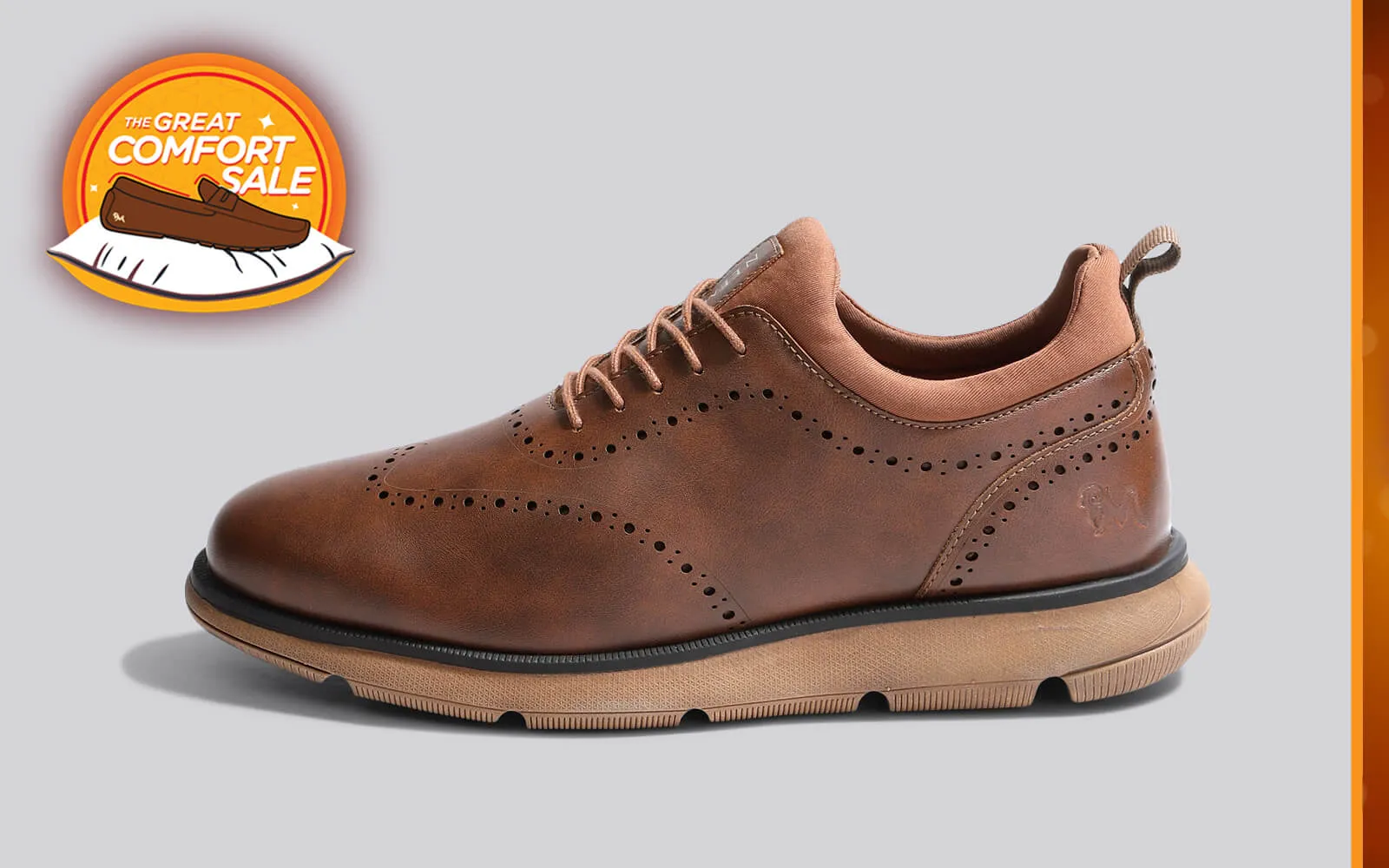 Crossover Brogues : Tan