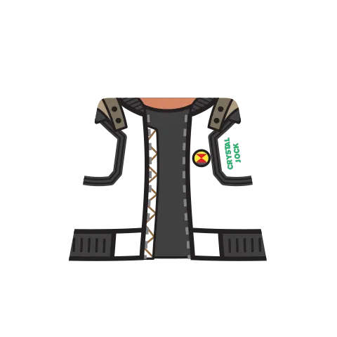 Cyberpunk Jacket - Custom Design Minifigure Torso