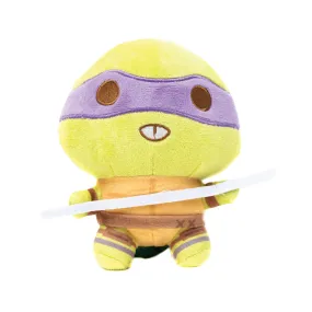 Dog Toy Squeaker Plush - Teenage Mutant Ninja Turtles Donatello Full Body Staff Pose Purple by Buckle-Down
