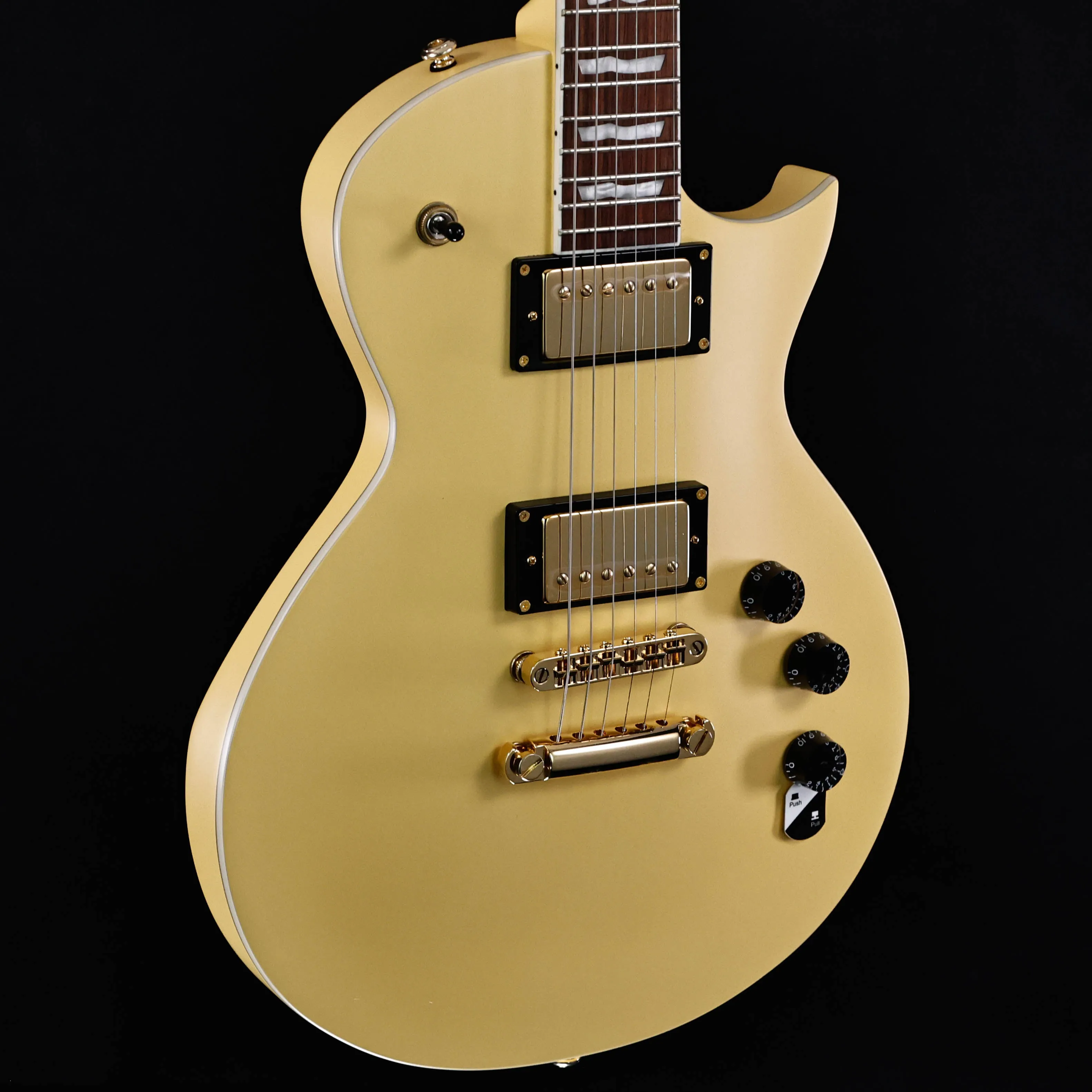 ESP LTD Eclipse EC-256 Electric, Vintage Gold Satin 7lbs 13.6oz