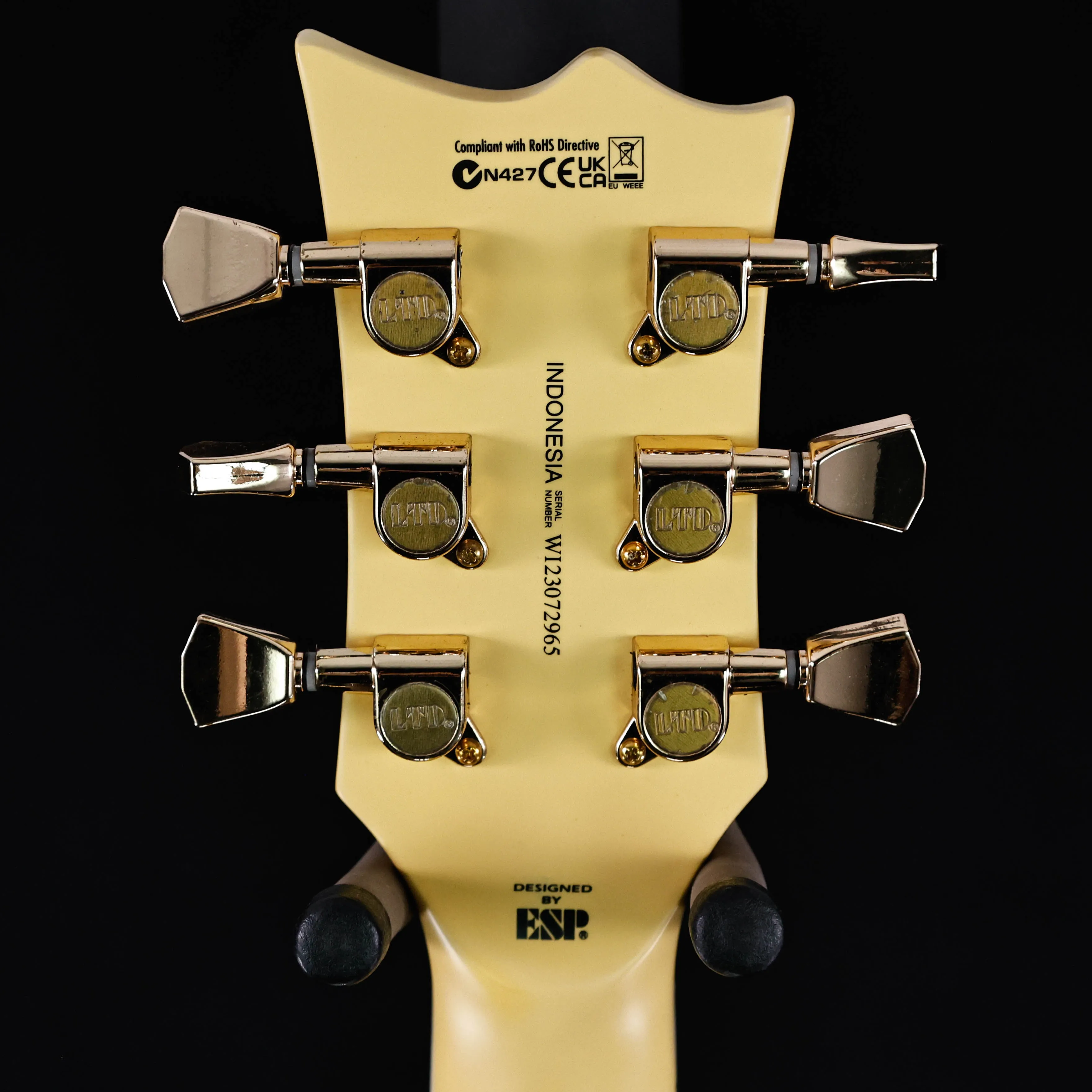 ESP LTD Eclipse EC-256 Electric, Vintage Gold Satin 7lbs 13.6oz