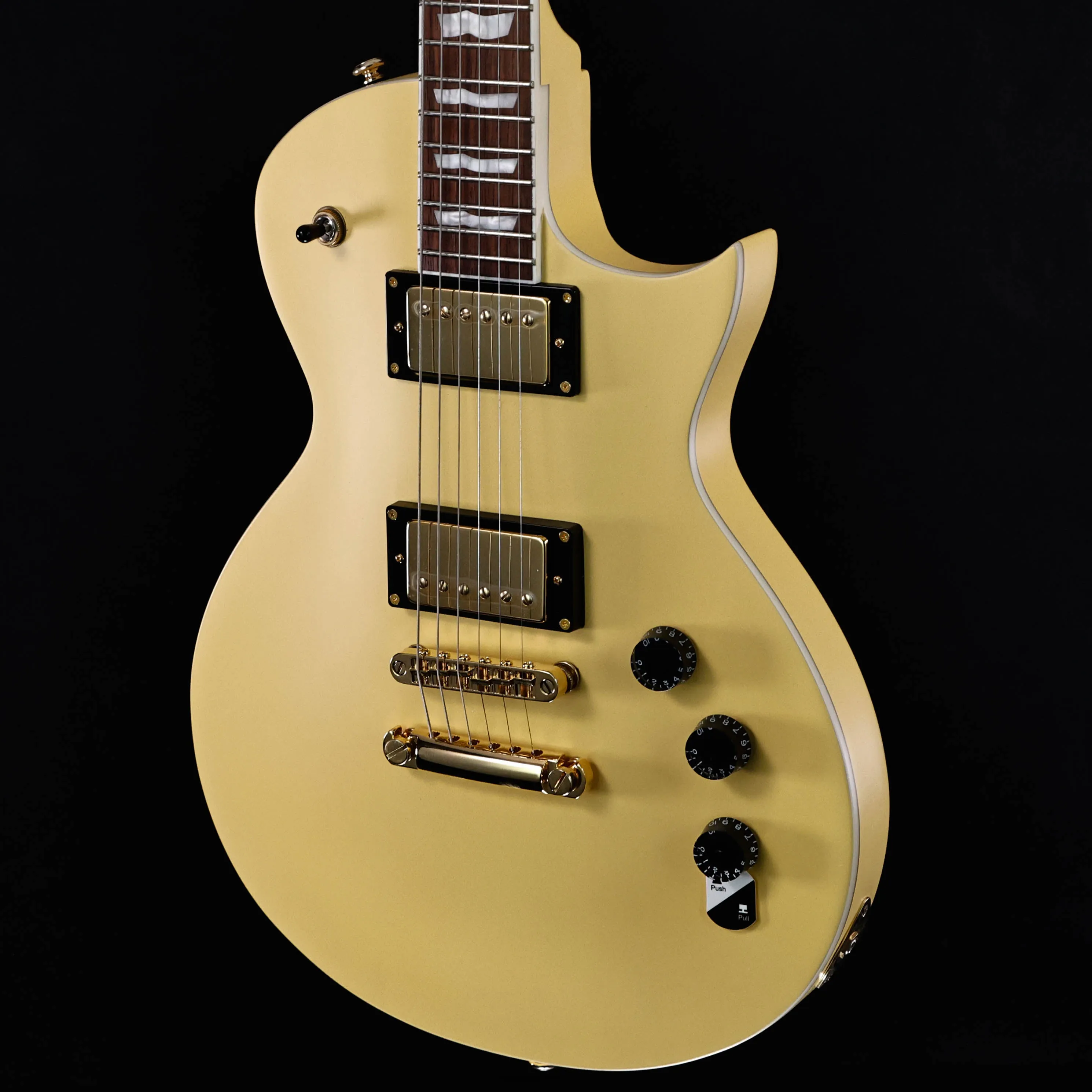 ESP LTD Eclipse EC-256 Electric, Vintage Gold Satin 7lbs 13.6oz