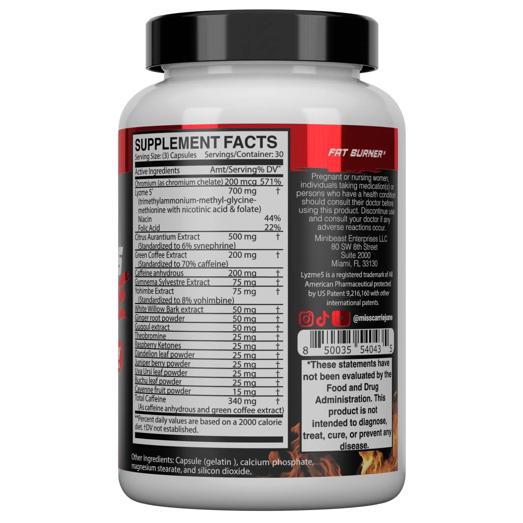Extreme Fat Burn / Muscle Build Stack