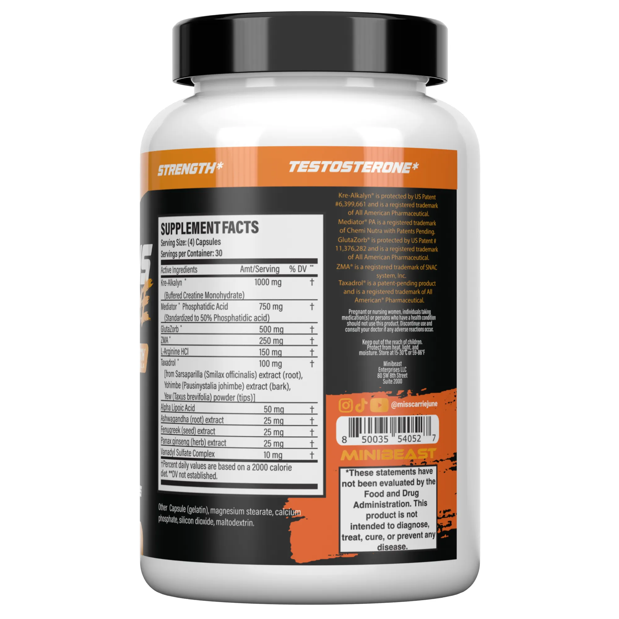 Extreme Fat Burn / Muscle Build Stack