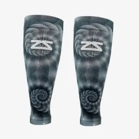 Fibonacci Spiral Compression Leg Sleeves