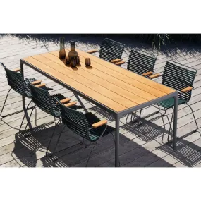 HOUE Four 83" or 106" (Banquet) Outdoor Dining Tables