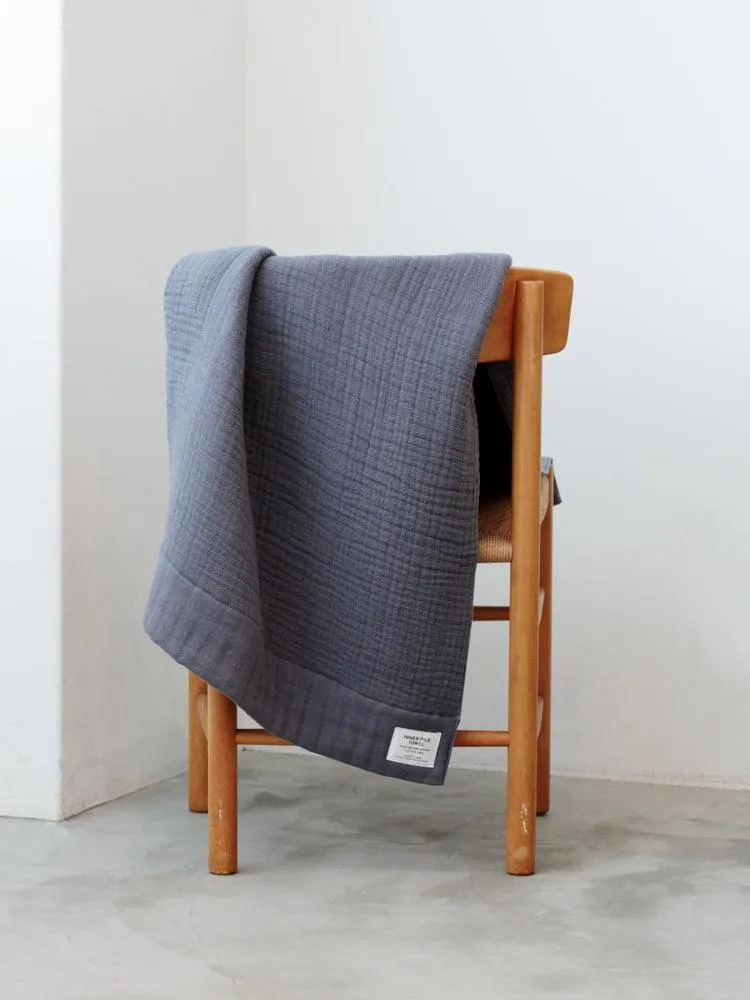 Inner Pile Towel, Charcoal