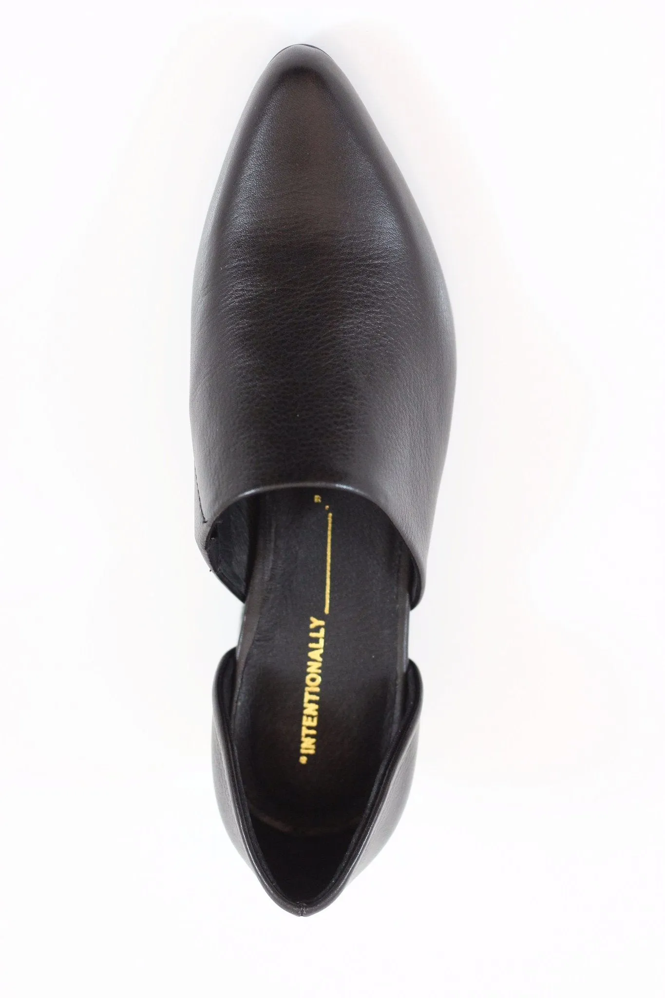 Intentionally Blank Women's Perf Hi Pump - Black Calf