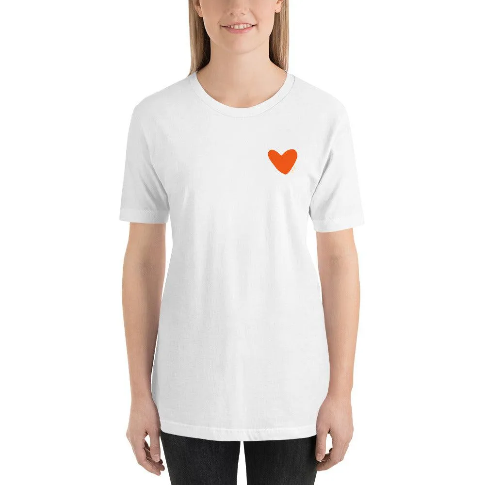 Laugh. Dance. Love Tee- White