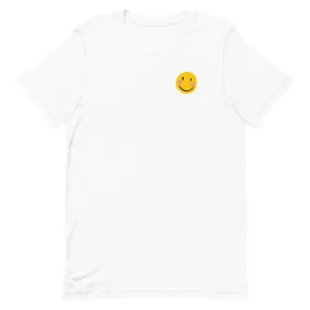 Laugh. Dance. Smile Tee- White