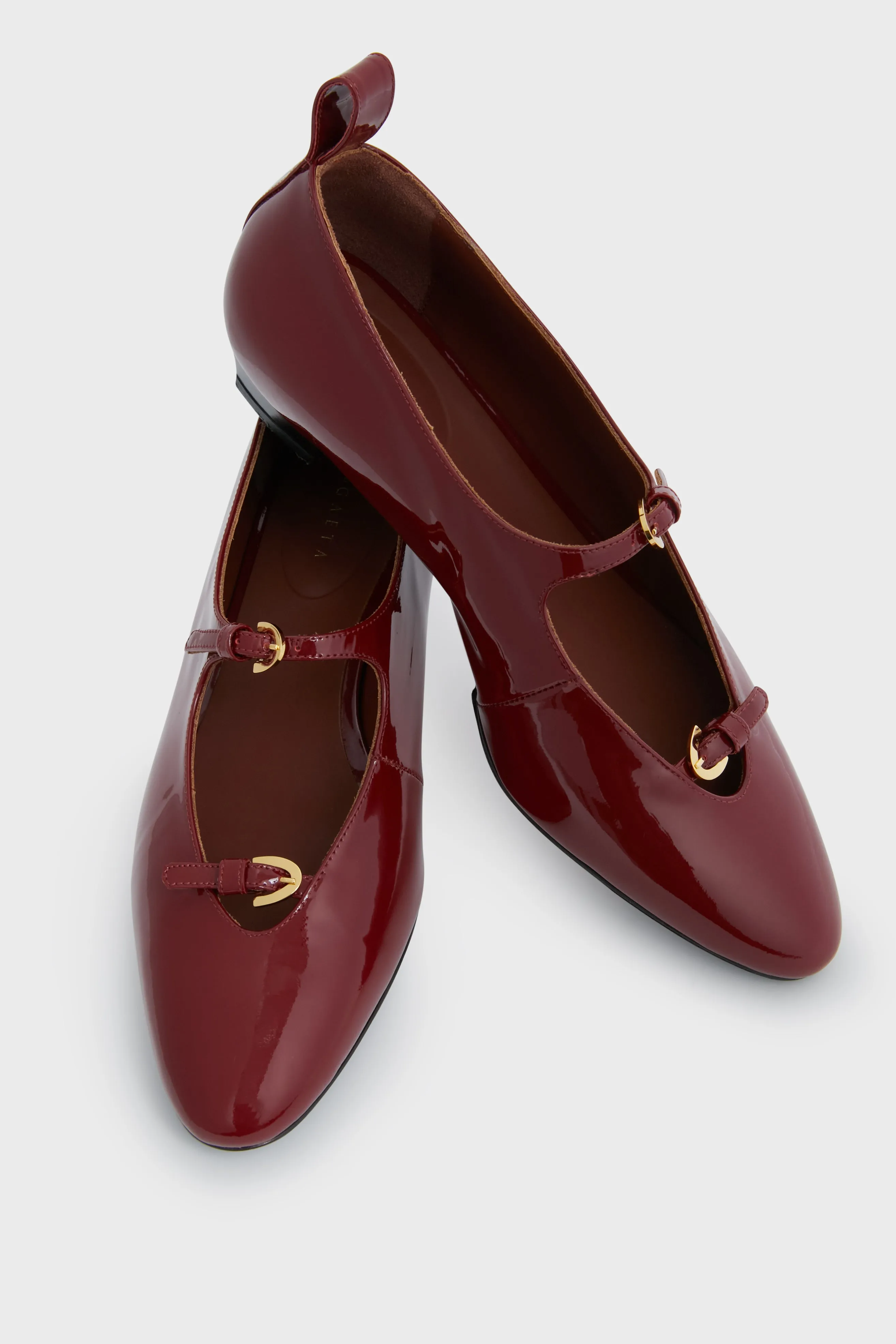 Lipstick Red Patent Leather La Bambola Heels