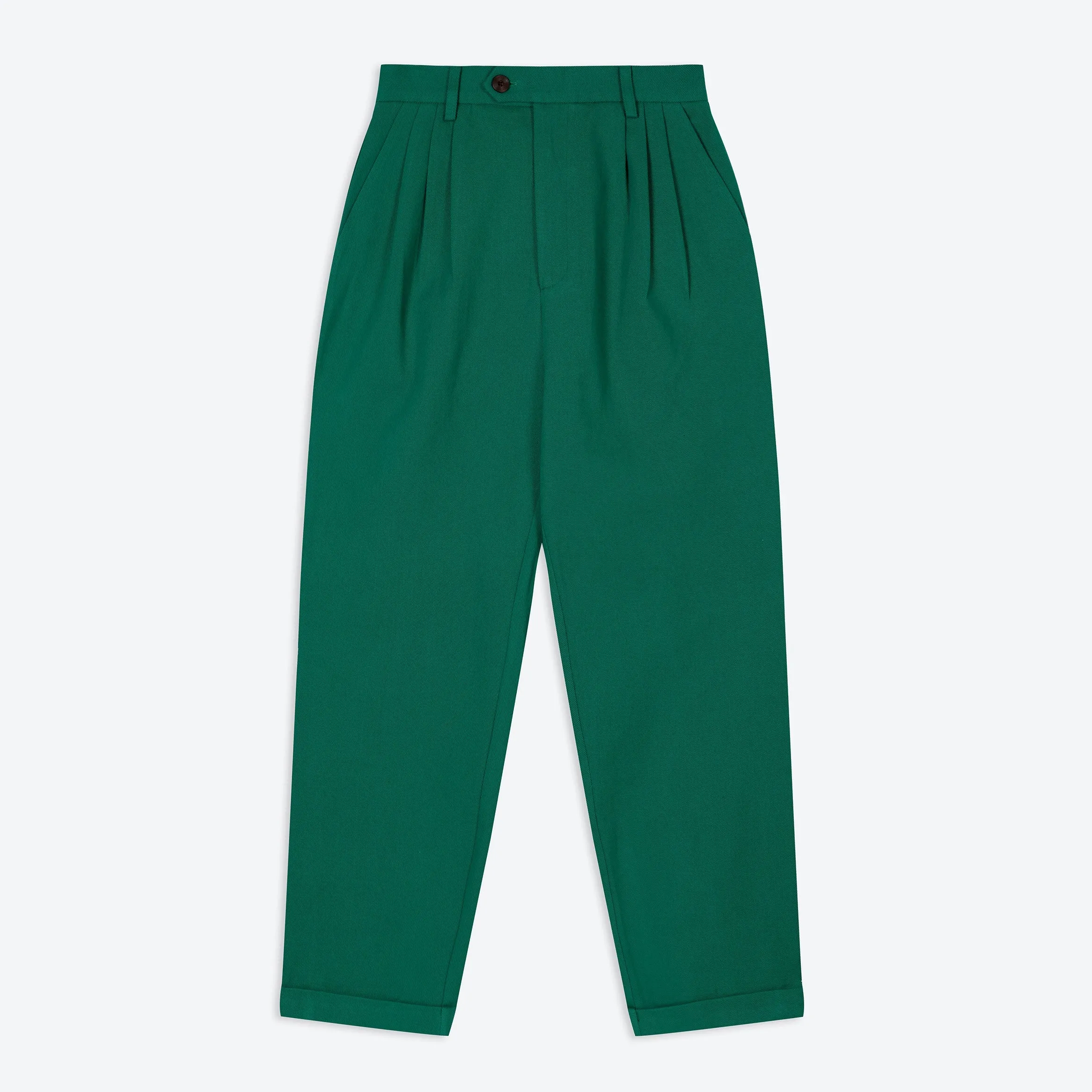 Lowie Drill Pixie Pleat Front Trouser