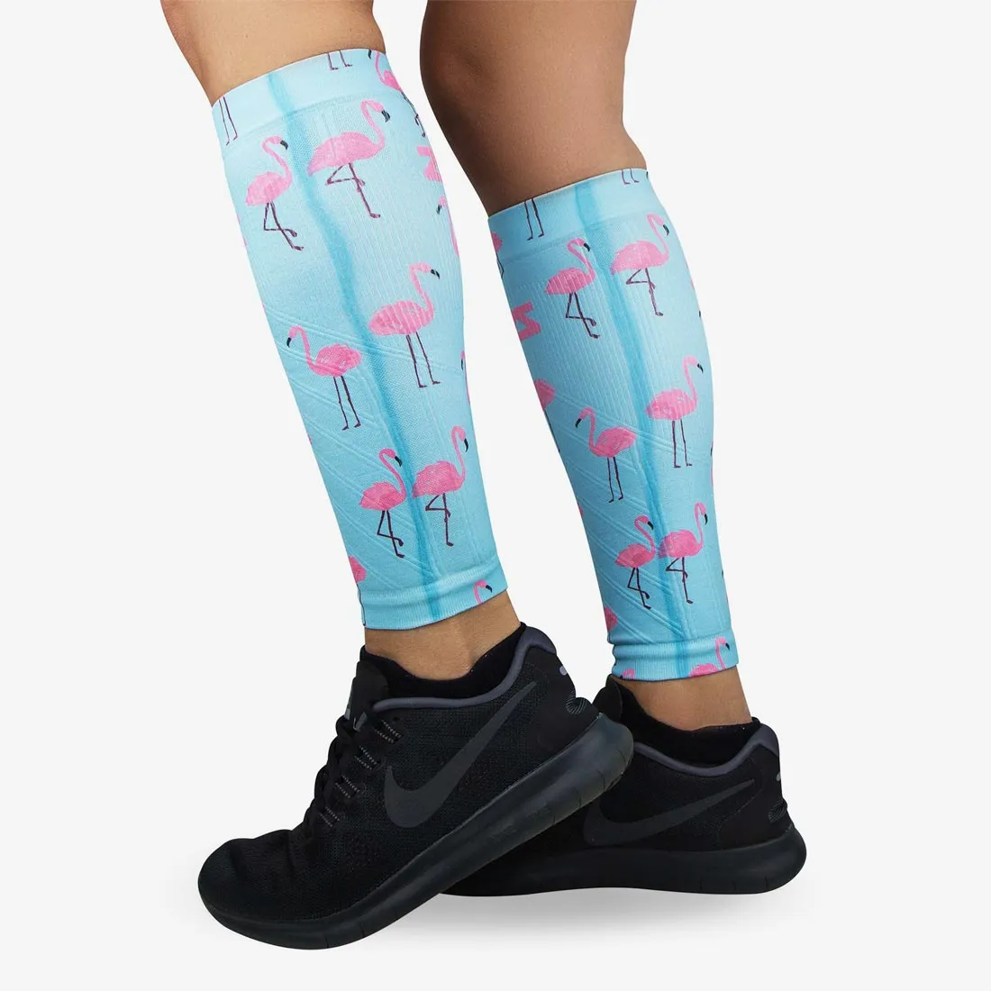 Pink Flamingos Compression Leg Sleeves
