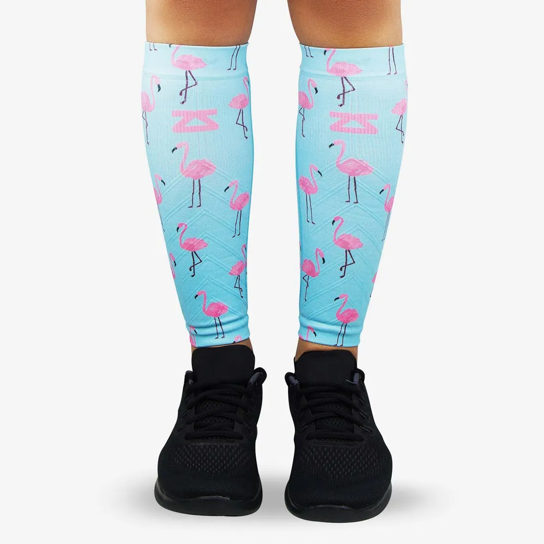 Pink Flamingos Compression Leg Sleeves