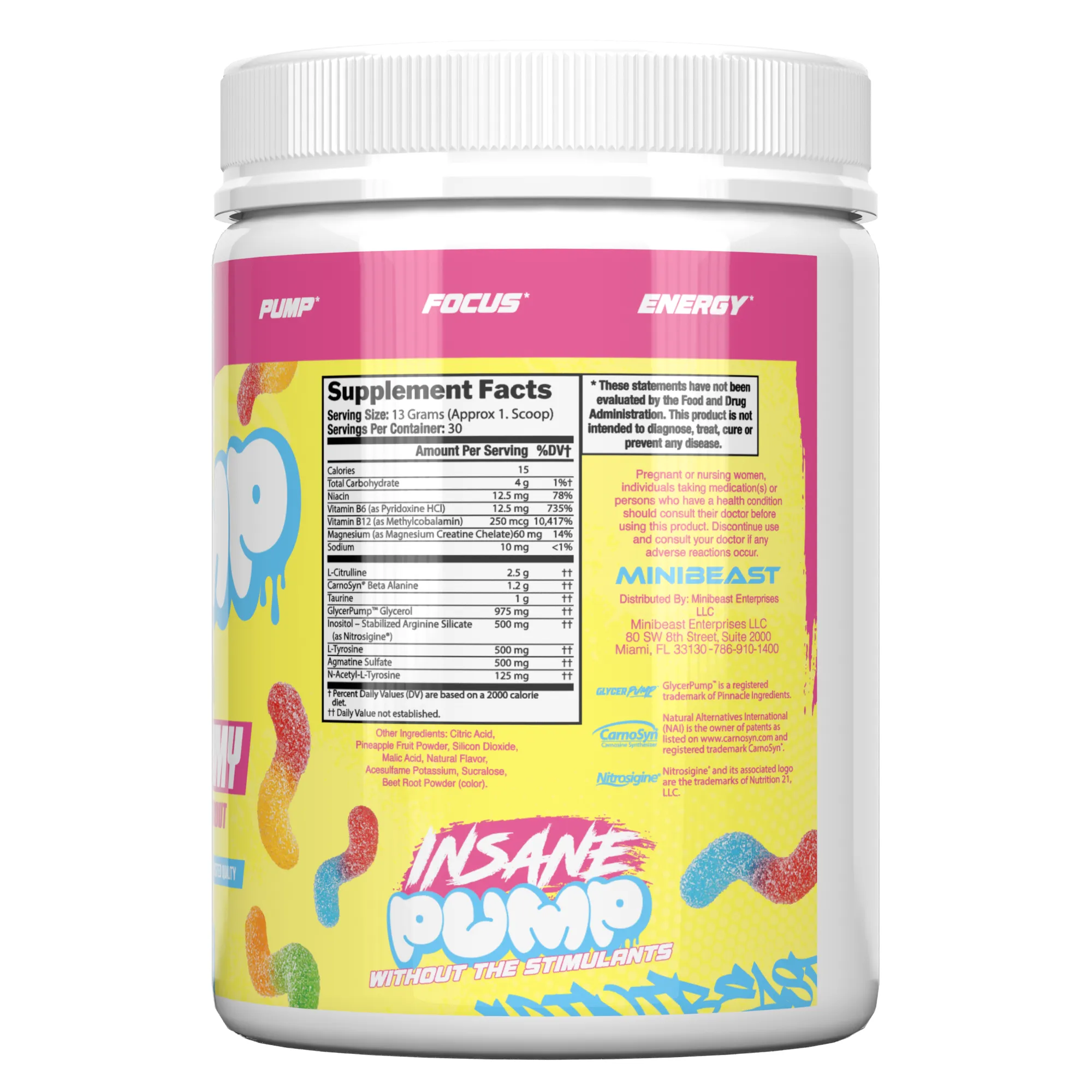Pump Pre-Workout Stack