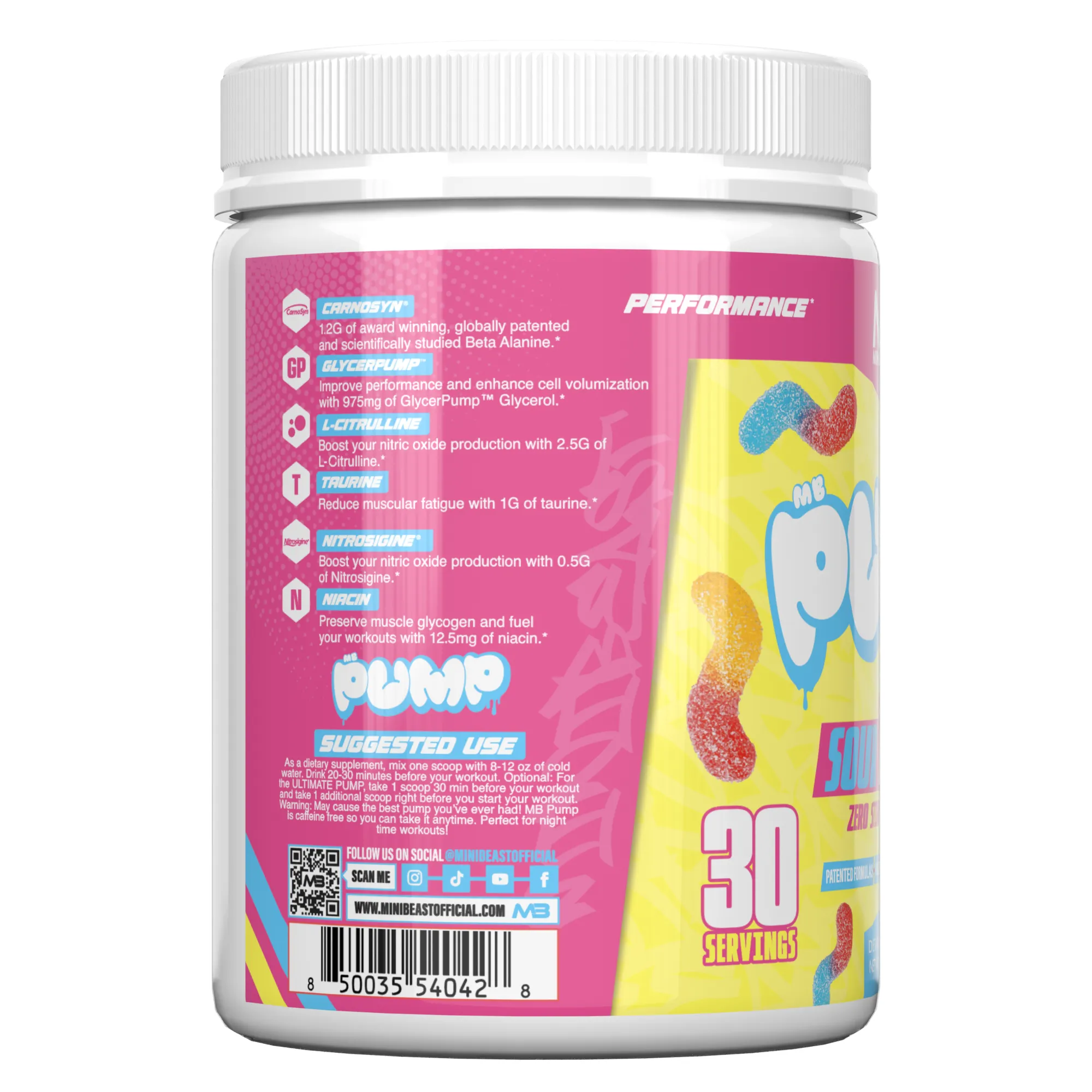 Pump Pre-Workout Stack