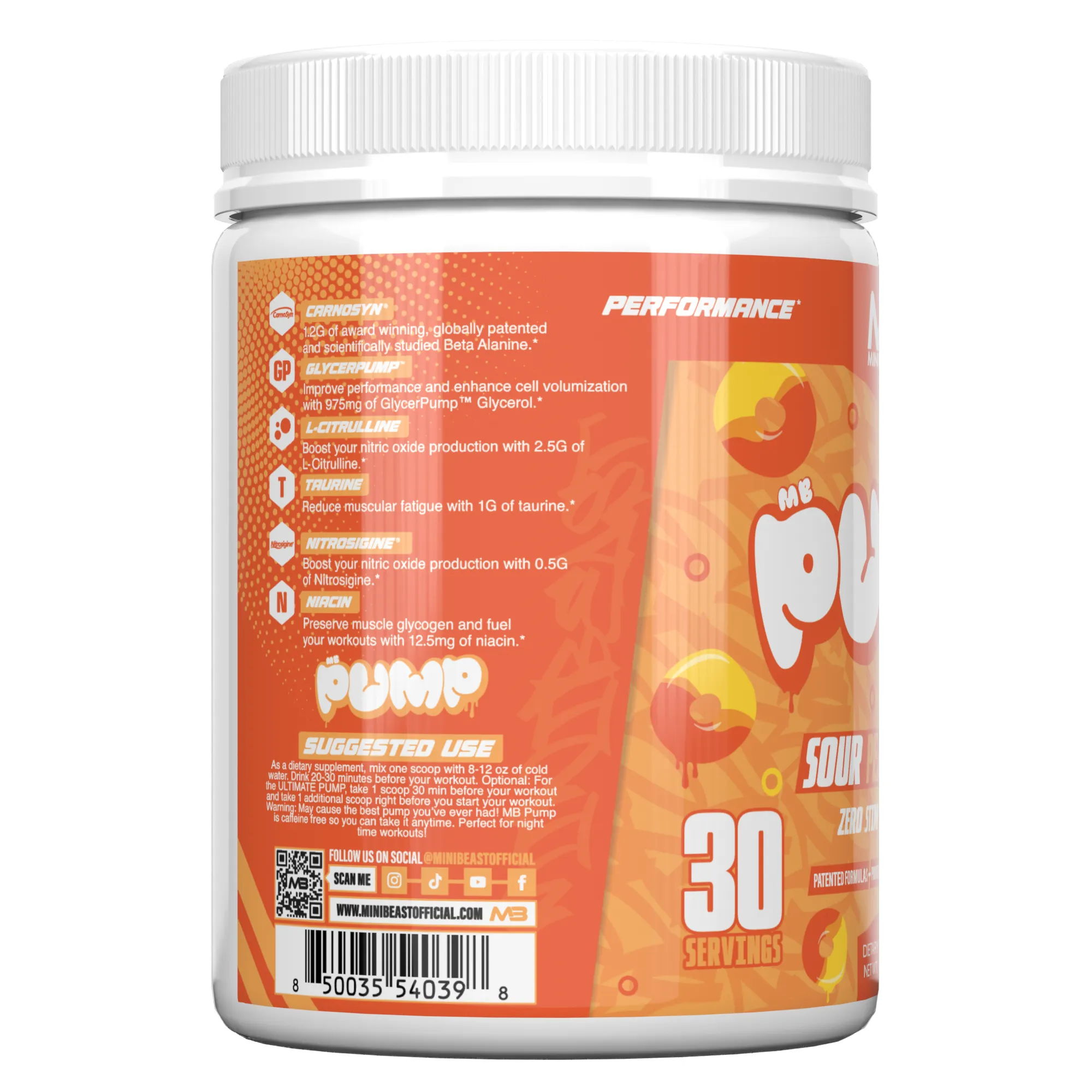 Pump Pre-Workout Stack