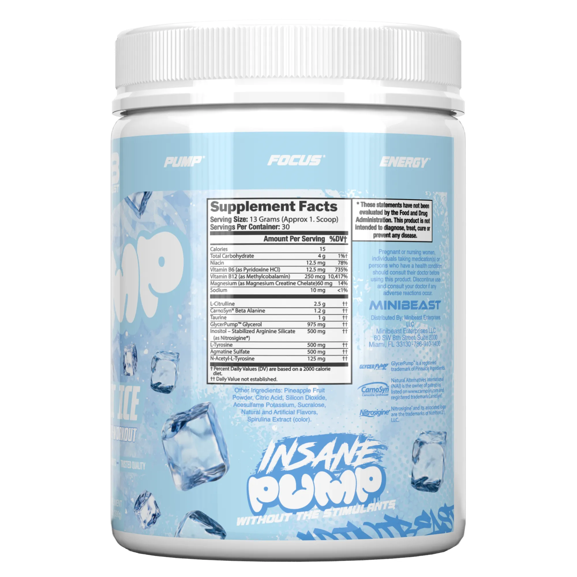 Pump Pre-Workout Stack