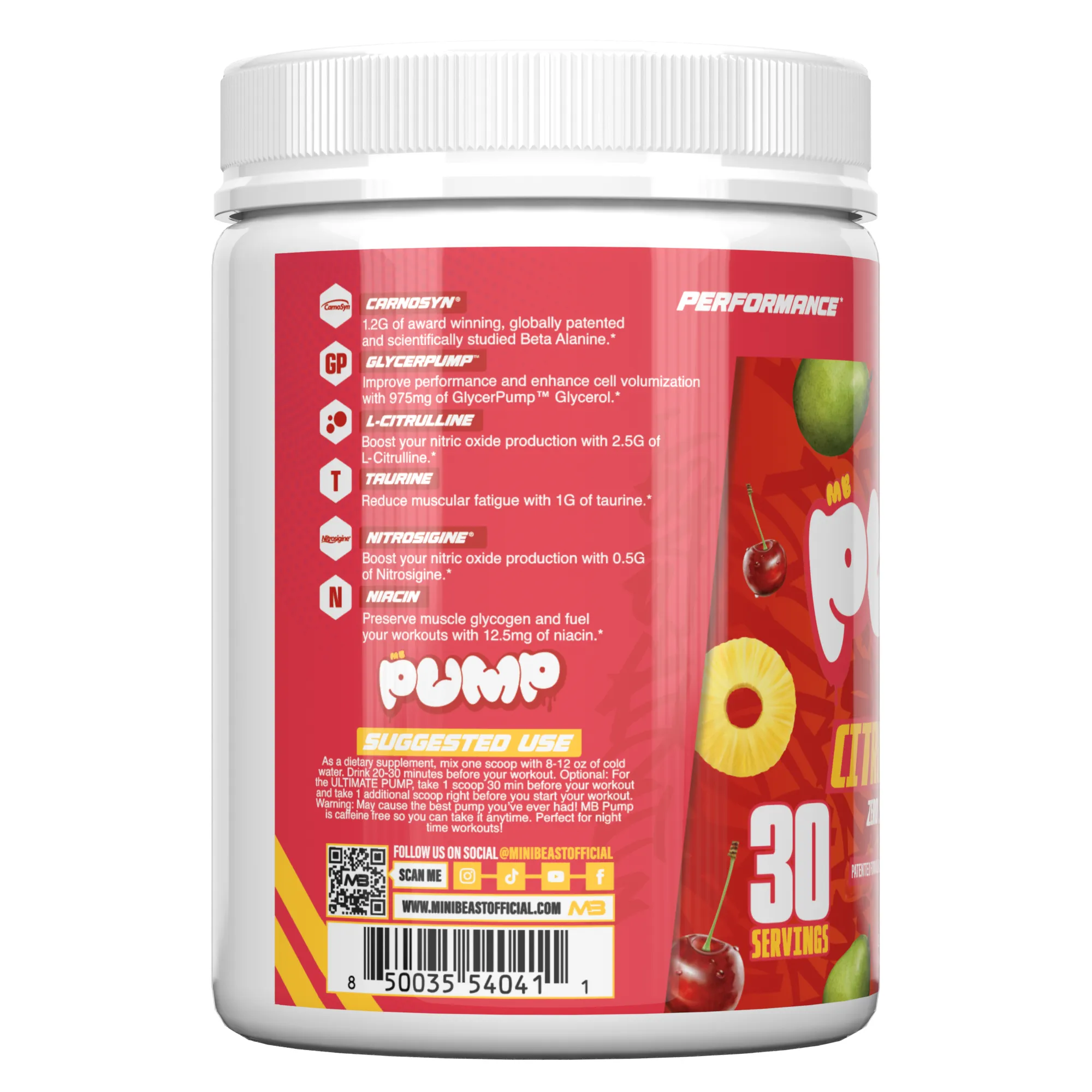 Pump Pre-Workout Stack