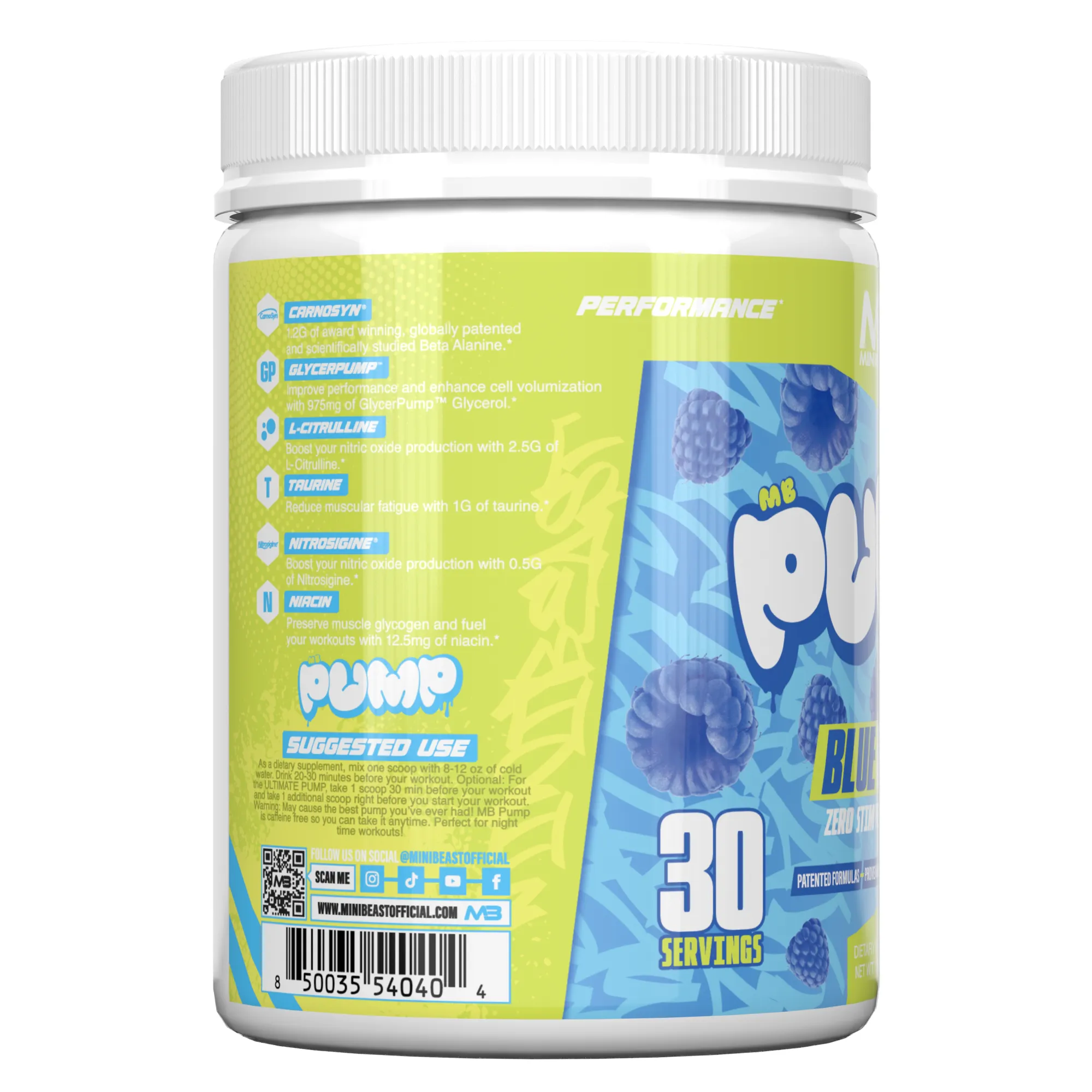Pump Pre-Workout Stack