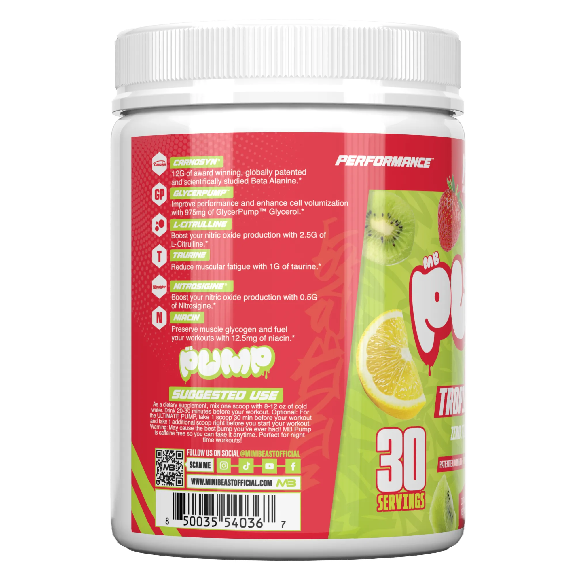 Pump Pre-Workout Stack