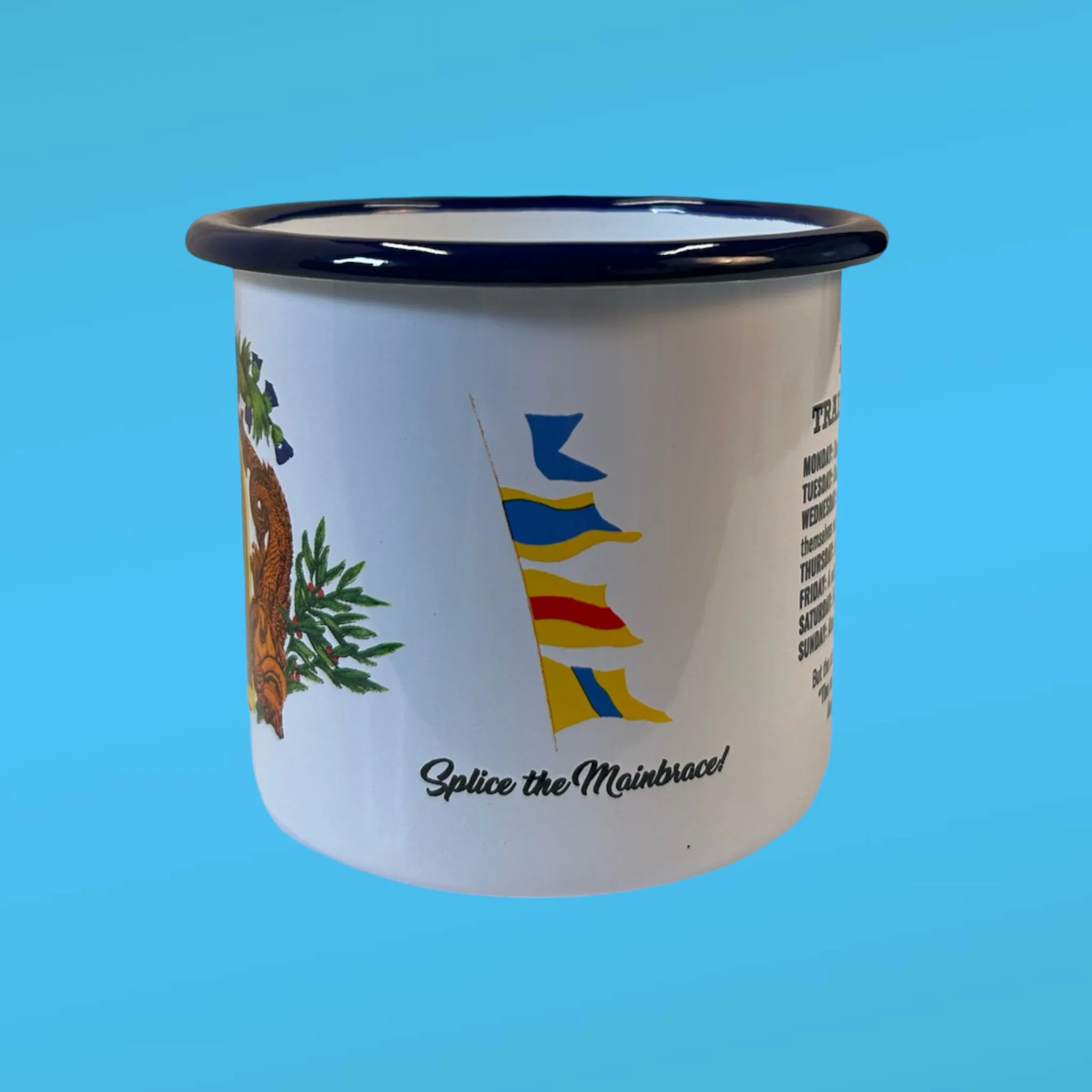 Pusser's Rum Serpent Tin Mug
