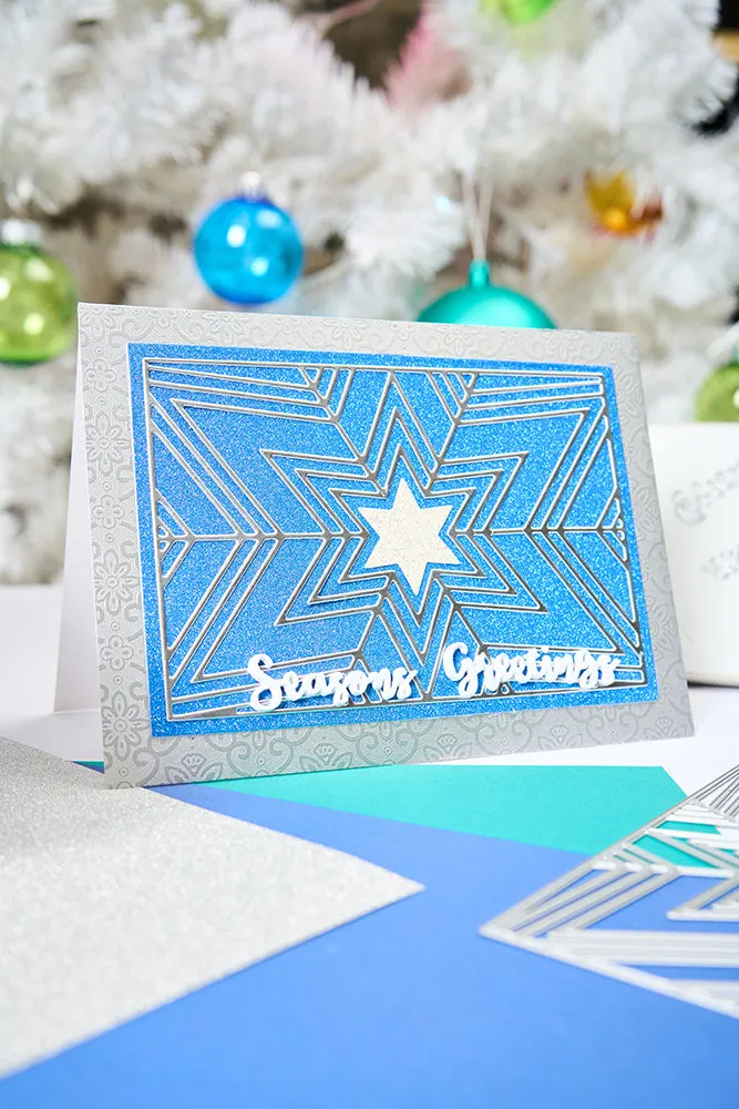 Sizzix Thinlits Die Set 5PK - Cosmopolitan Christmas, Star Bright by Stacey Park