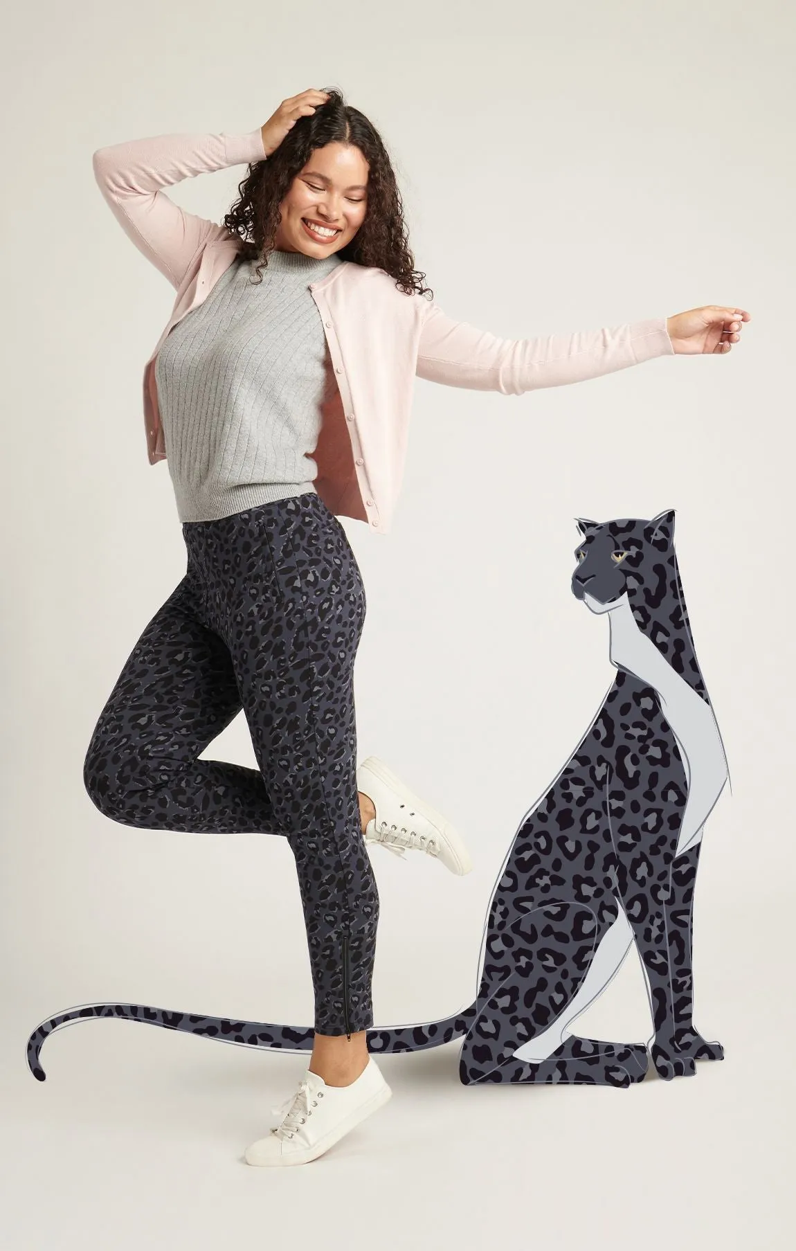 Skinny-Leg | Pencil Dress Pant Yoga Pants (Jaguar)